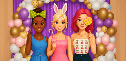 BFF Easter Photobooth Party